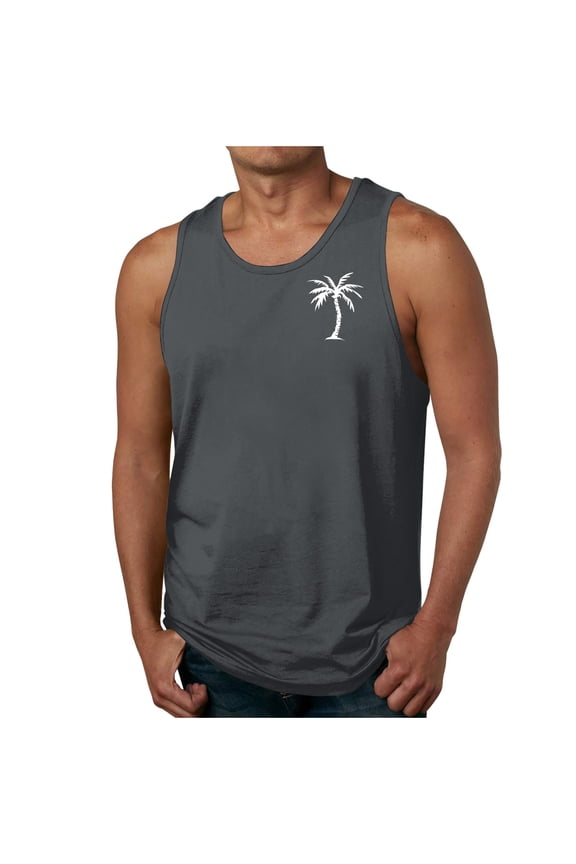 Graphic Print Tank Tops For Men Summer Classic Everyday Casual Weekend Travel Backyard Daily Wear Vacation Ready Casual Look Easy Layering Daily Style