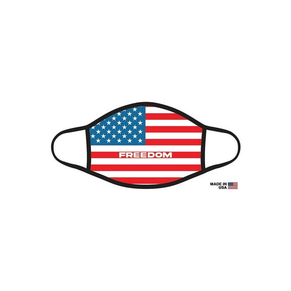 Graphic Printed Face Mask Unisex Adult Flag