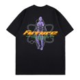 thumbnail image 1 of Graphic Printing T-Shirt Hip Hop Rapper Tee Shirt Cotton Short Sleeve Shirt, 1 of 5