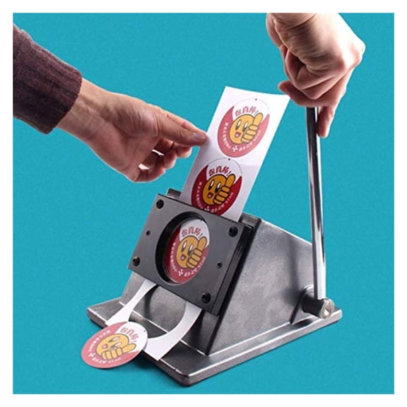 Graphic Punch Die Cutter Paper Graphic Punch Die Multi Sheets Stack Cutter Button
