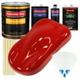 thumbnail image 1 of Graphic Red Gallon URETHANE BASECOAT CLEARCOAT Car Auto Paint Kit, 1 of 6