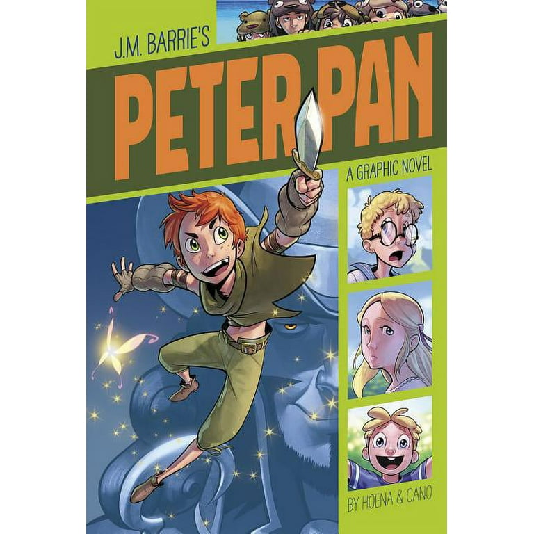 Graphic Revolve: Common Core Editions: Peter Pan : A Graphic Novel  (Hardcover)
