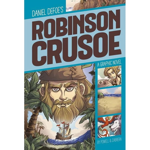 Graphic Revolve: Common Core Editions Robinson Crusoe: A Graphic Novel, (Paperback)