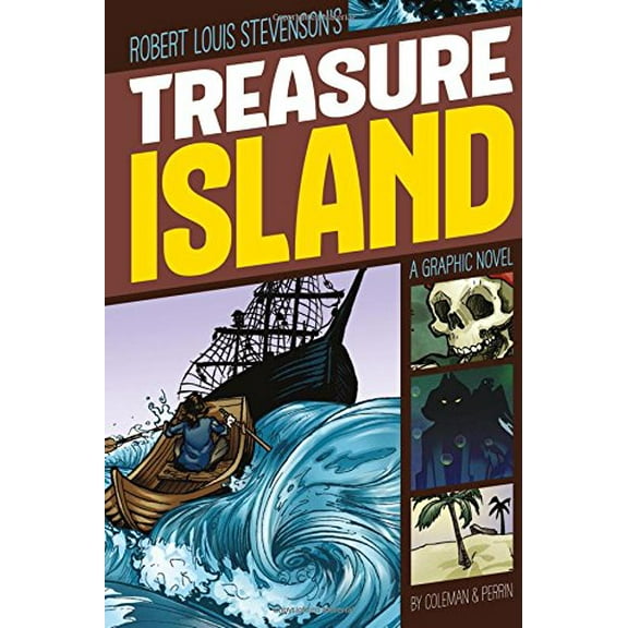 Pre-Owned Treasure Island: A Graphic Novel (Paperback) 149650027X 9781496500274