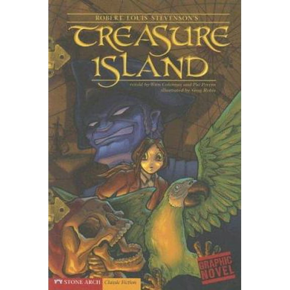 Pre-Owned Treasure Island: A Graphic Novel (Paperback) 1598892223 9781598892222
