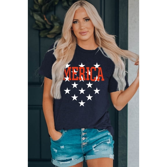 Graphic Round Neck Short-Sleeve Tee