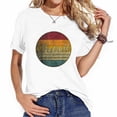 thumbnail image 1 of Graphic Short Sleeve T-Shirt for Women Casual Funny Retro Costume Tops, 1 of 5
