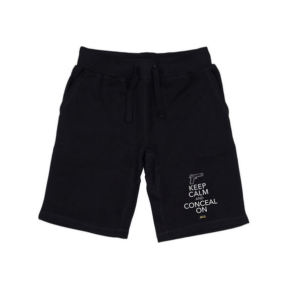 Graphic Shorts, Conceal On, Black, XL