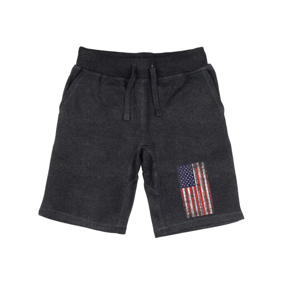 Graphic Shorts, Distressed Flag, HCH, 2X