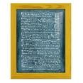 thumbnail image 1 of Graphic Songbook II - Framed Print w/glass - Sunflower Yellow, 1 of 7