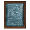 thumbnail image 1 of Graphic Songbook III - Framed Print w/glass - Chestnut, 1 of 7