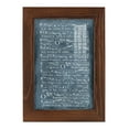 thumbnail image 1 of Graphic Songbook IV -Framed Print w/glass-Chestnut, 1 of 8