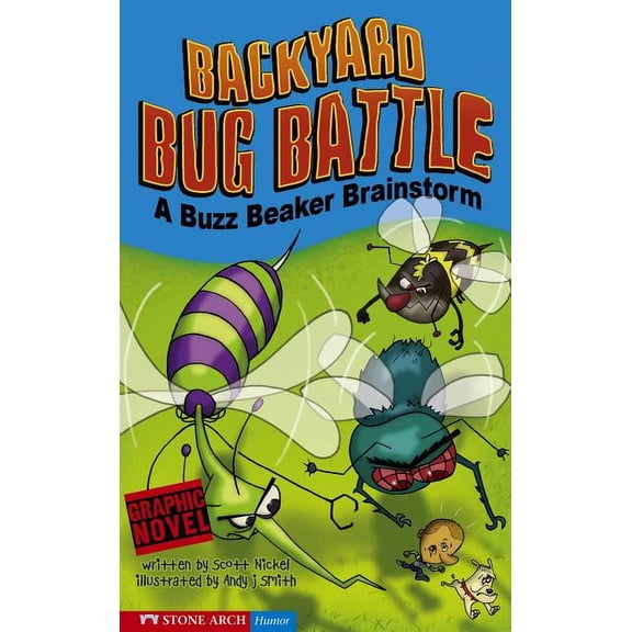 Buzz Beaker Brainstorm Backyard Bug Battle: A Buzz Beaker Brainstorm, (Paperback)