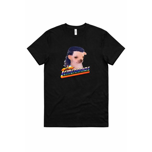 Graphic Style T-Shirt THE DAREDEVILS Dog Face + 100% Cotton + Black Color