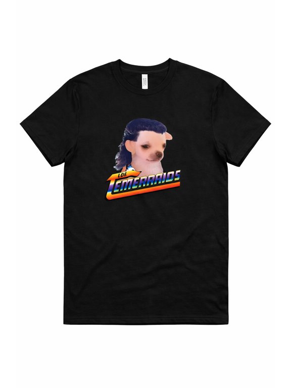 Graphic Style T-Shirt THE DAREDEVILS Dog Face + 100% Cotton + Black Color
