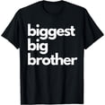 thumbnail image 1 of Graphic T-Shirt Biggest Big Brother Announcement Cotton Casual Shirt for Adult, 1 of 6