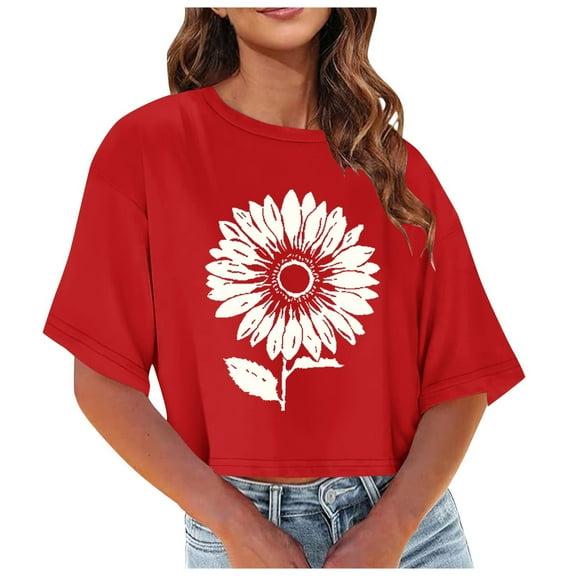 Graphic T Shirts Loose Womens Workout Top Women Tank Tops Loose Graphic Red Shirts for Women