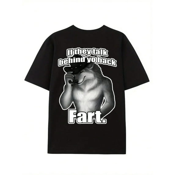 Graphic T Shirts for Men Crew Neck Cotton Short Sleeve Loose Hip Hop Streetwear Basic Summer Tees Black 3XL