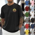 thumbnail image 1 of Graphic T Shirts for Men Fashion Loose Fit Crew Going Out Pullover Tees Casual Shirt Summer Classic Basic Lightweight Fashion Tees, 1 of 5