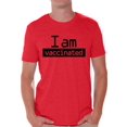thumbnail image 1 of Men's Graphic Tshirts - I'm Vaccinated Shirt, 1 of 4