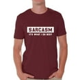 thumbnail image 1 of Graphic T shirts for Men - Sarcasm Shirt, 1 of 4