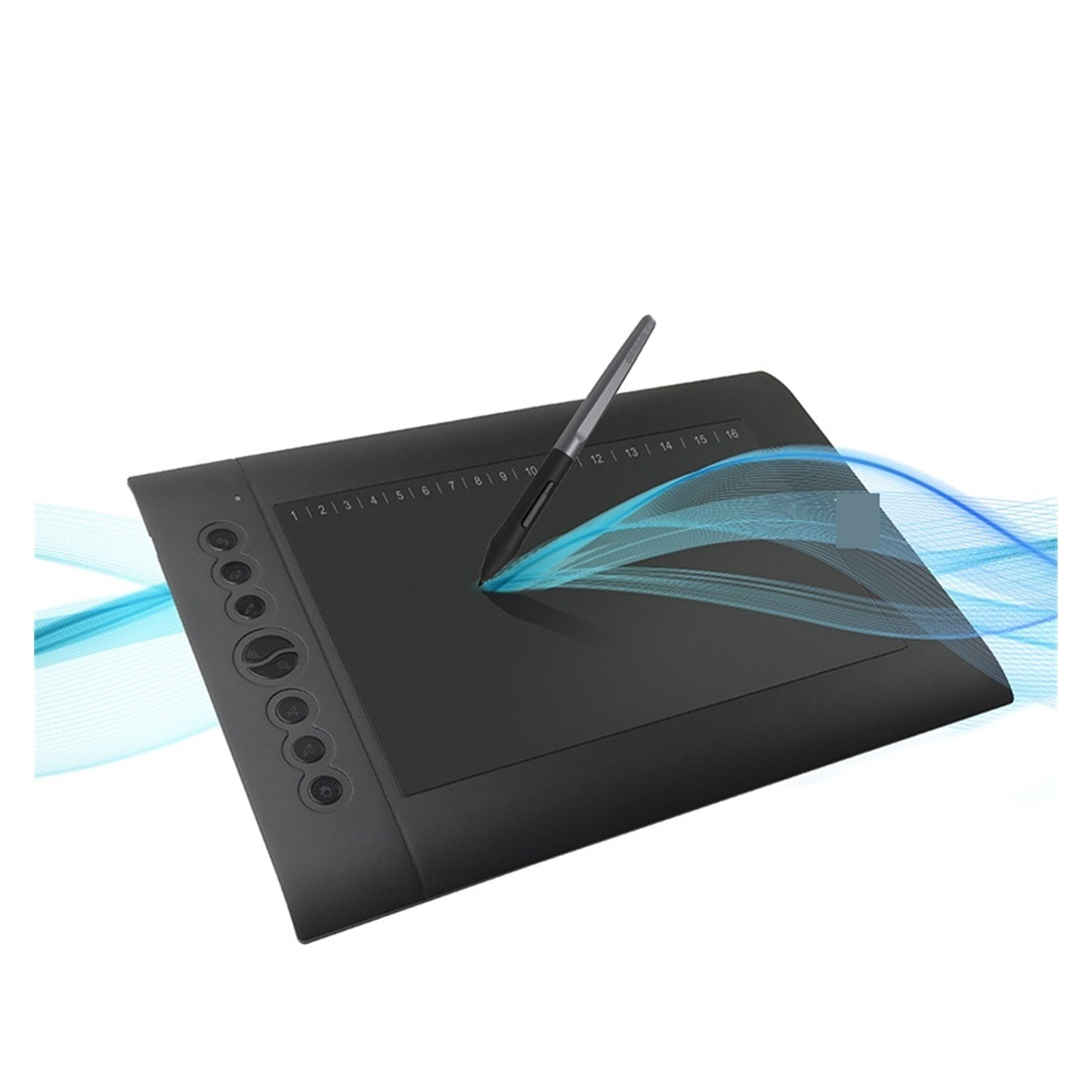 Graphic Tablet Professional Drawing Digital Tablets BatteryFree Stylus