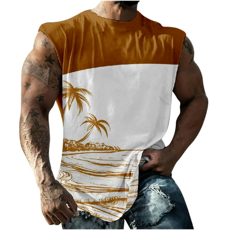 Mens graphic tank tops cheap 2025