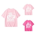 thumbnail image 1 of Graphic Tee for Girls, Short Sleeve Casual Shirt, Comfortable Summer, Teen Youth Kids, Positive Message, Cute Print, Kindness Shirt for Women, Summer Casual, Inspirational Tee Tops, 1 of 3