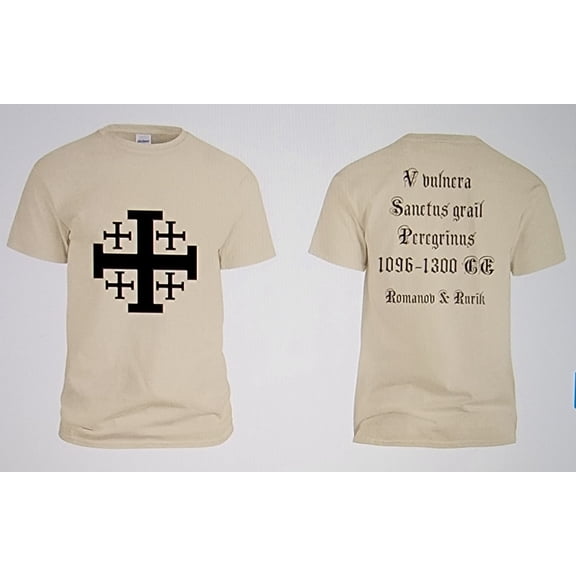 Graphic Tee Maltese Knights of Templar Latin