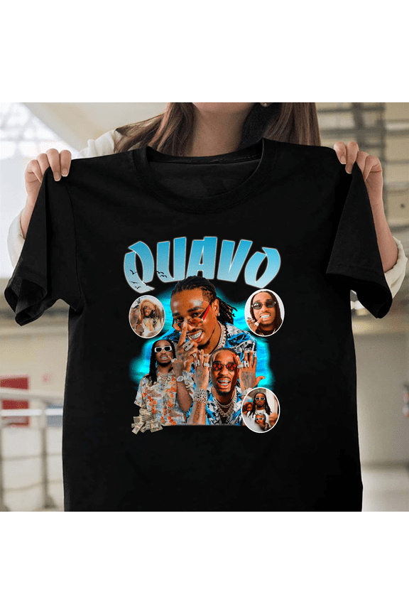 Graphic Tee Quavo Migos Rapper Hip Hop Artist Huncho Music Fan Merch Art V60195 Unisex T-Shirt, Size Up to 5XL