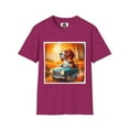 thumbnail image 1 of Graphic Tee - Wacky Beagle Dog Driving Tiny Car Print, 1 of 10