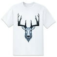 thumbnail image 1 of Graphic Tees Baggy Shirts for MenDeer Crew Neck Streetwear T Shirts Casual Summer Sports Best Sizes, 1 of 1