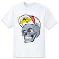 thumbnail image 1 of Graphic Tees Baggy Shirts for MenSkull (5) Crew Neck Streetwear T Shirts Casual Summer Sports Best Sizes, 1 of 1