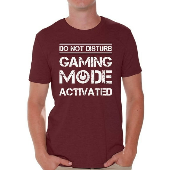 Mens Graphic Tees - Gamer Don't Disturb Funny T-shirt