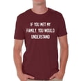 thumbnail image 1 of Graphic Tees - If You Met My Family Funny T-shirt, 1 of 4