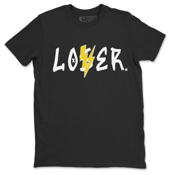 Graphic Tees Loser Lover Design Printed 4 Thunder Sneaker Matching T-Shirt