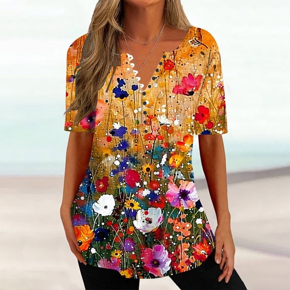 Graphic Tees Vintage 90S Black Blouses for Women Dressy Sexy Work Out Shirts Gym Loose Pack