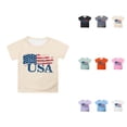 thumbnail image 1 of Graphic Tees for Girls: Short Sleeve Crewneck Tops 5-14 Years Comfortable & Casual for Everyday Wear & Summer Parties, 1 of 4