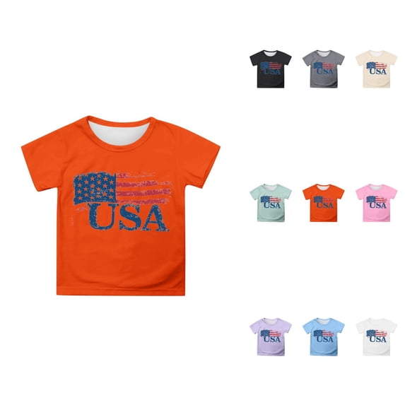 Graphic Tees for Girls: Short Sleeve Crewneck Tops 5-14 Years Comfortable & Casual for Everyday Wear & Summer Parties