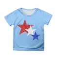 thumbnail image 1 of Graphic Tees for Girls: Short Sleeve Crewneck Tops 5-14 Years Summer Comfortable Blouse for Everyday & Party Wear, 1 of 4