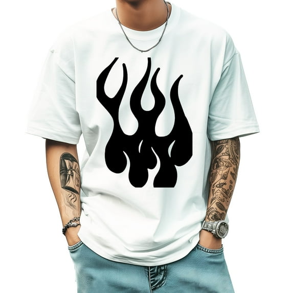 Graphic Tees for Men Design Casual Tee Streetwear Fashion Trend Sports Shirt Vintage Style Medium