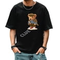 thumbnail image 1 of Graphic Tees for Men Design Casual Tee Streetwear Fashion Trend Sports Shirt Vintage Style Medium, 1 of 1