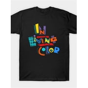 Graphic Tees for Men Hip Hop Short Sleeve Print T-Shirt Shirts Boys Lightweight Printed Design T-Shirts Black B S