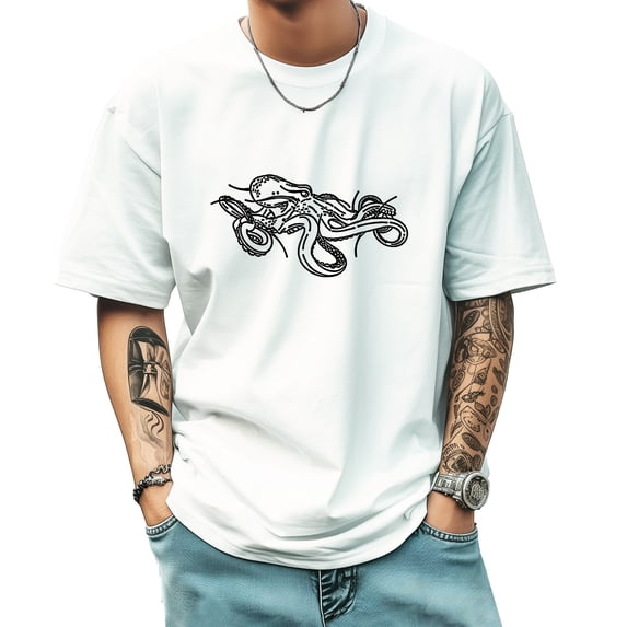 Graphic Tees for Men Streetwear Fashion Trend Sports Shirt Classic Style Suitable for Big and Tall men Tee 4X-Large