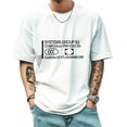thumbnail image 1 of Graphic Tees for Men Streetwear Fashion Trend Sports Shirt Classic Style Suitable for Big and Tall men Tee 4X-Large, 1 of 1