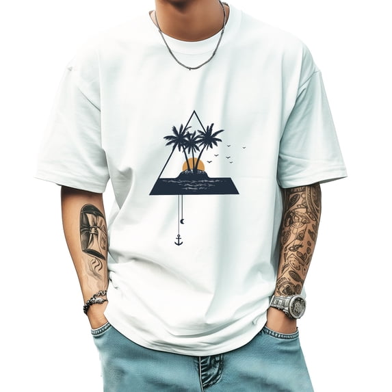 Graphic Tees for Men Summer New Casual Tops Fashion Trend Streetwear Sports Shirt XX-Large