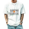 thumbnail image 1 of Graphic Tees for Men Summer New Casual Tops Fashion Trend Streetwear Sports Shirt XX-Large, 1 of 1