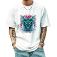 thumbnail image 1 of Graphic Tees for Men Summer New Casual Tops Fashion Trend Streetwear Sports Shirt XX-Large, 1 of 1