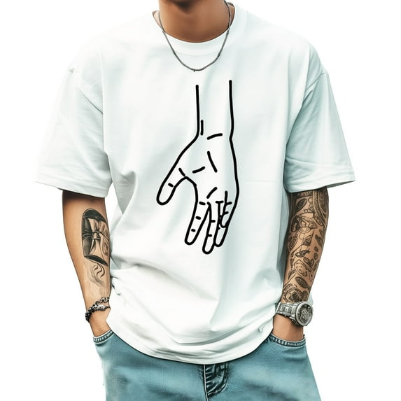 Graphic Tees for Men Summer New Fashion Trend Sports Shirt Loose style Large