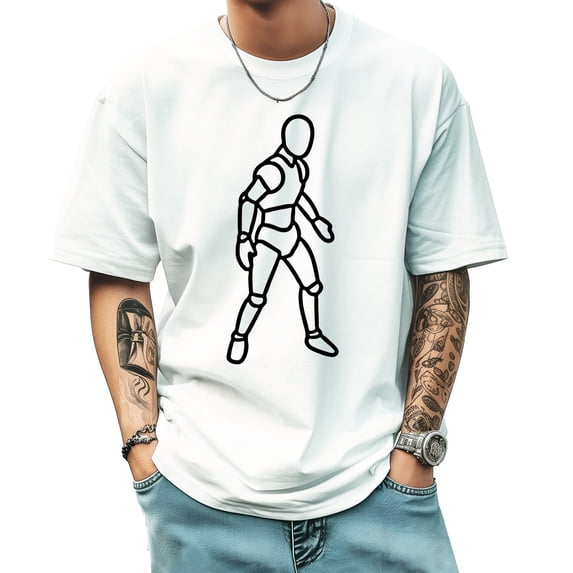 Graphic Tees for Men Summer New Fashion Trend Sports Shirt Loose style Large
